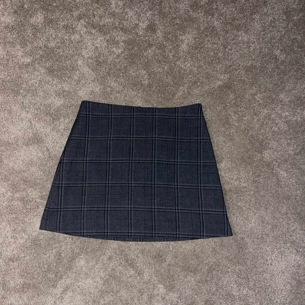 Aritzia Plaid Mini Skirt